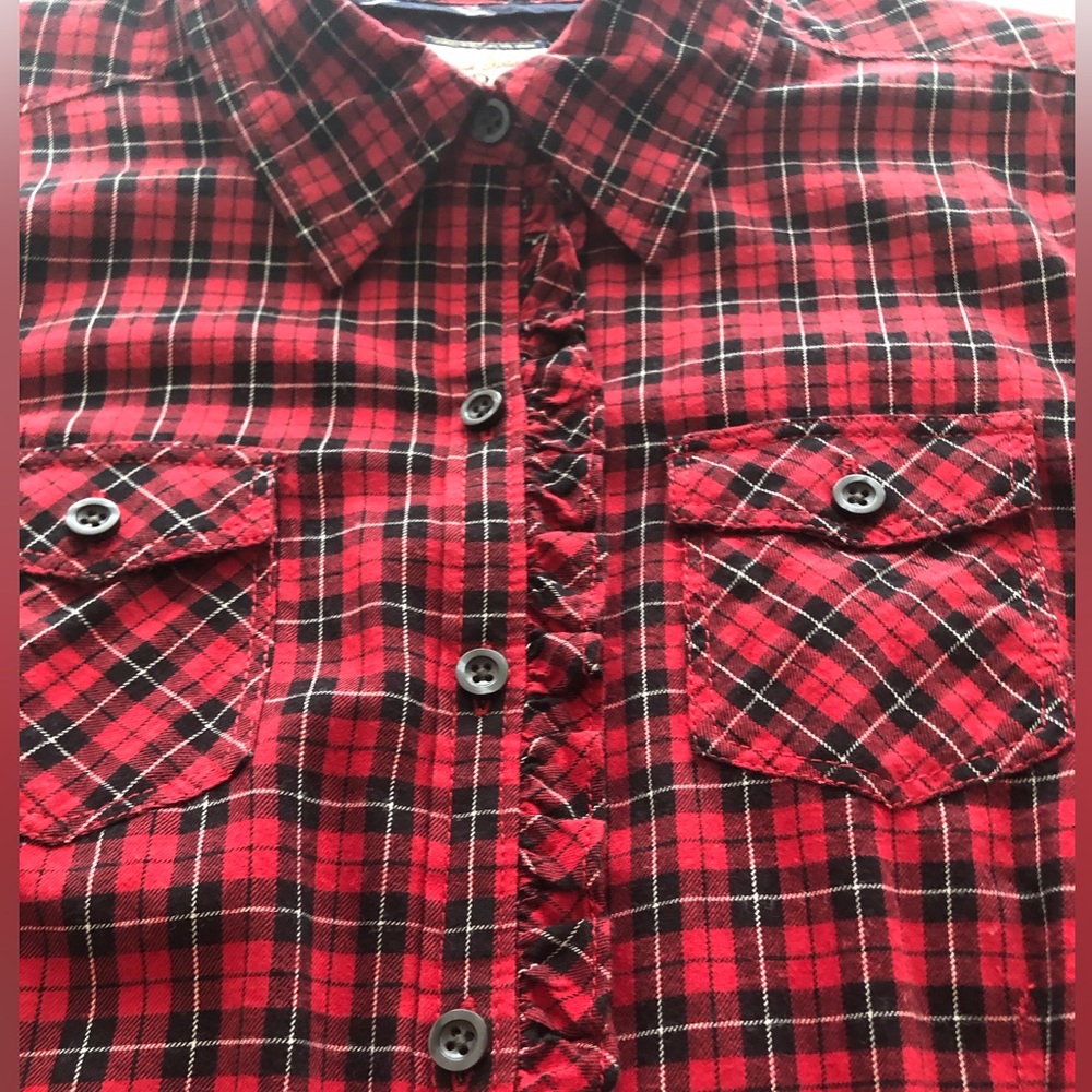 GH bass & Co. women’s plaid shirt